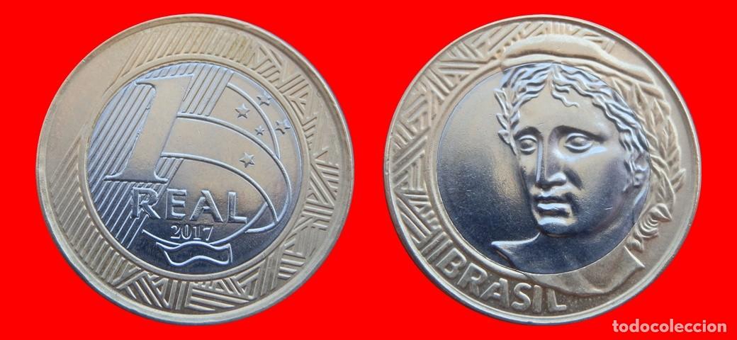 Monedas antiguas de Am&eacute;rica: 1 REAL 2017 BRASIL-151061