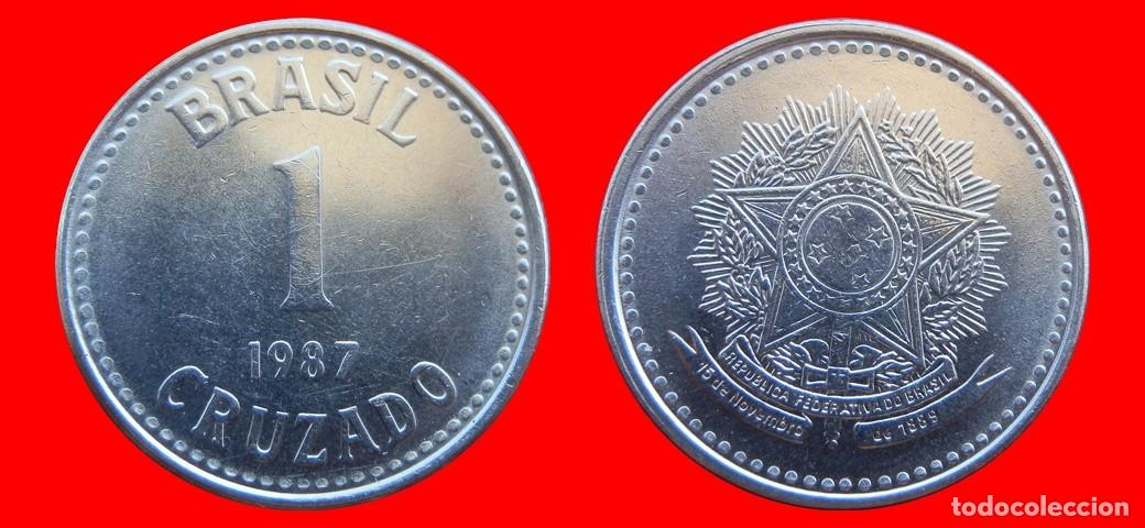Monedas antiguas de Am&eacute;rica: 1 CRUZADO 1987 BRASIL-151064