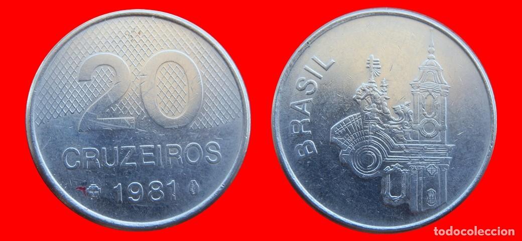 Monedas antiguas de Am&eacute;rica: 20 CRUZEIROS 1981 BRASIL-151070