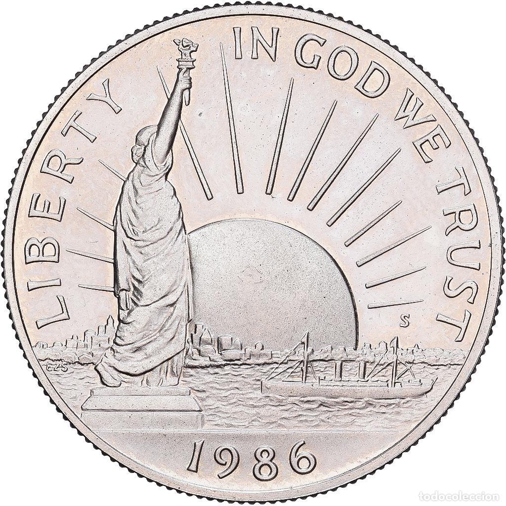 Monedas antiguas de Am&eacute;rica: [#1202956] Estados Unidos, Half Dollar, 1986, San Francisco, Cobre - n&iacute;quel recubierto de