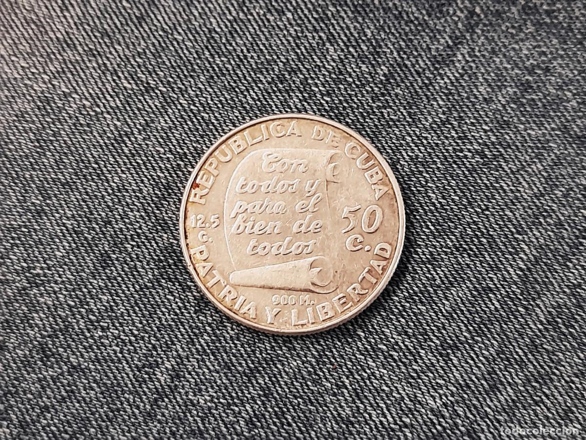 Alte M&uuml;nzen aus Amerika: Cuba, 50 Centavos 1953