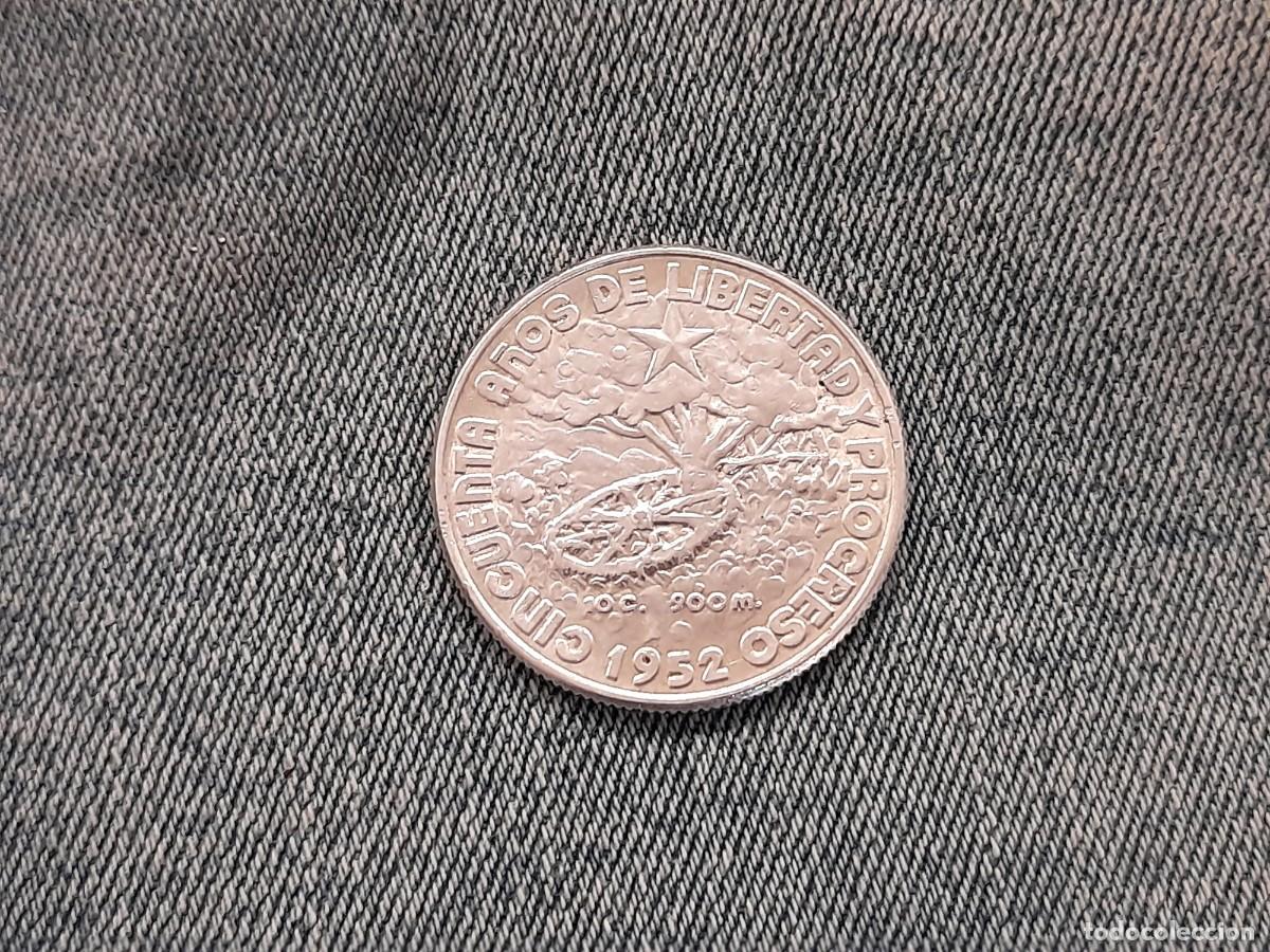 Alte M&uuml;nzen aus Amerika: Cuba, 40 Centavos 1952
