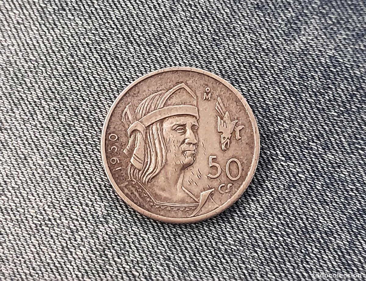 Monedas antiguas de Am&eacute;rica: Mexico, 50 Centavos 1950