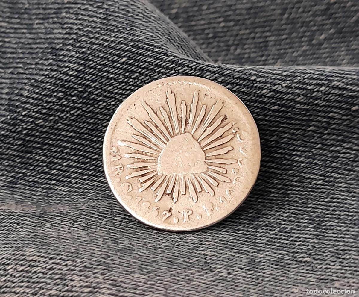 Monedas antiguas de Am&eacute;rica: Mexico, 1 Real 1857 Guanajuato?