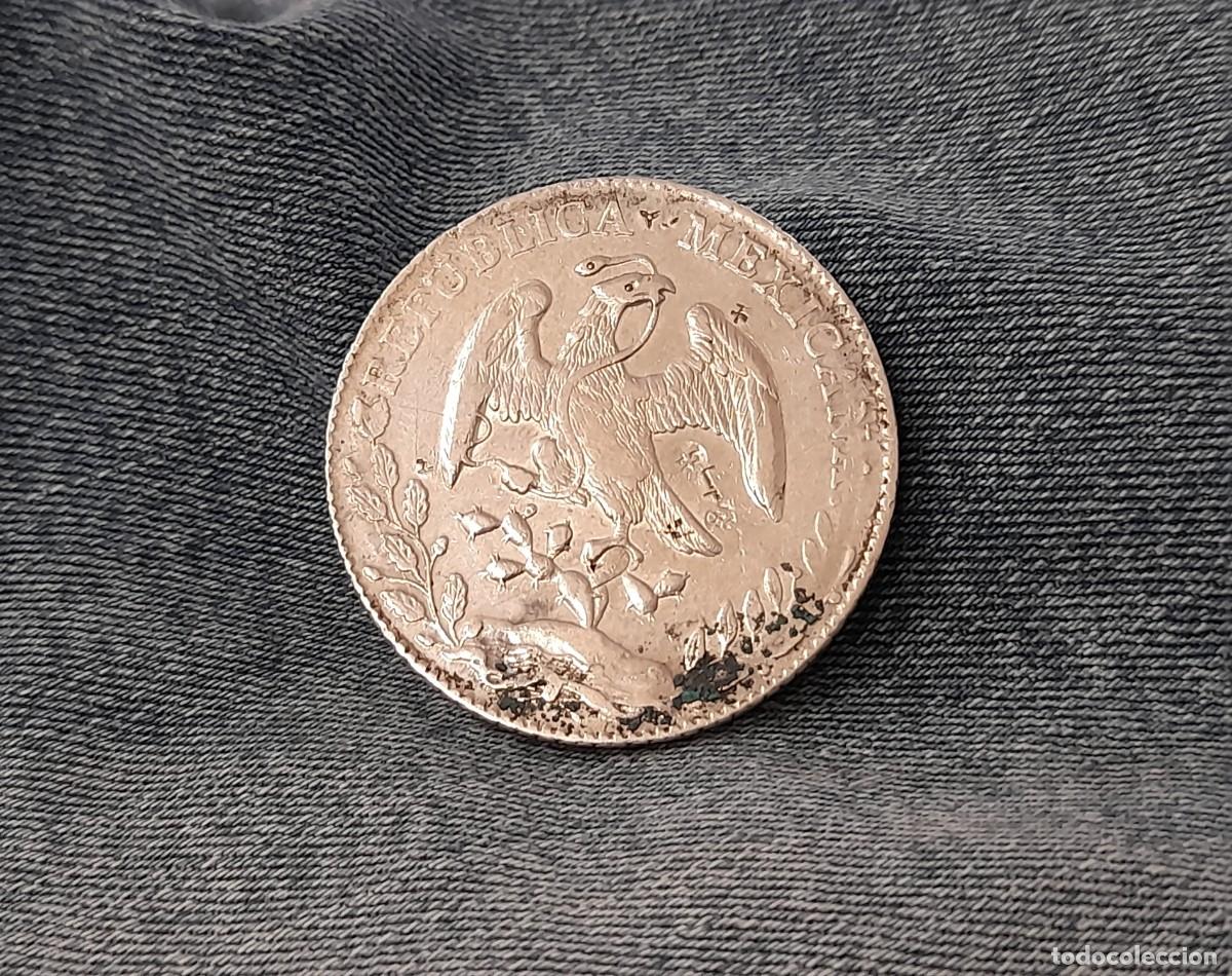 Monedas antiguas de Am&eacute;rica: Mexico, 8 Reales 1886 Mo. RARA, con resellos Orientales