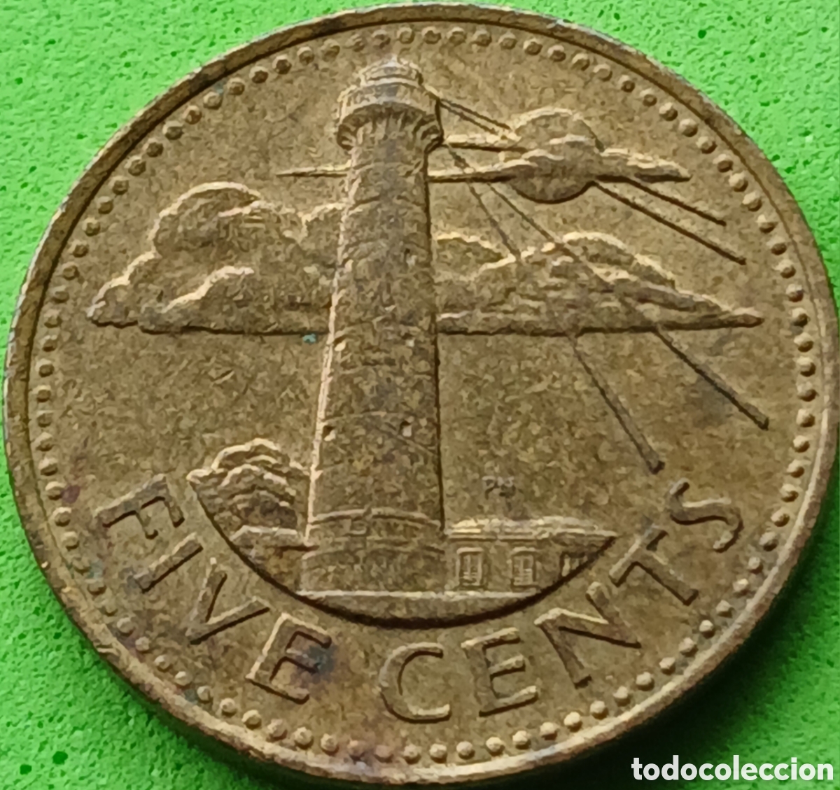 Monedas antiguas de Am&eacute;rica: Barbados 5 cents 1999 km#11