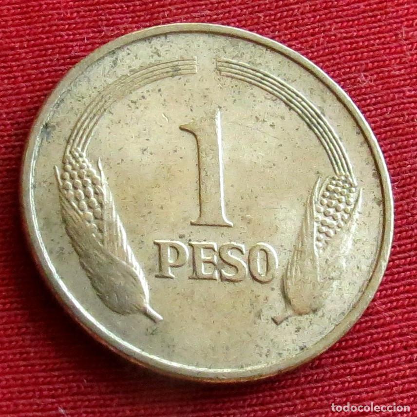 Monedas antiguas de Am&eacute;rica: Colombia 1 peso 1978