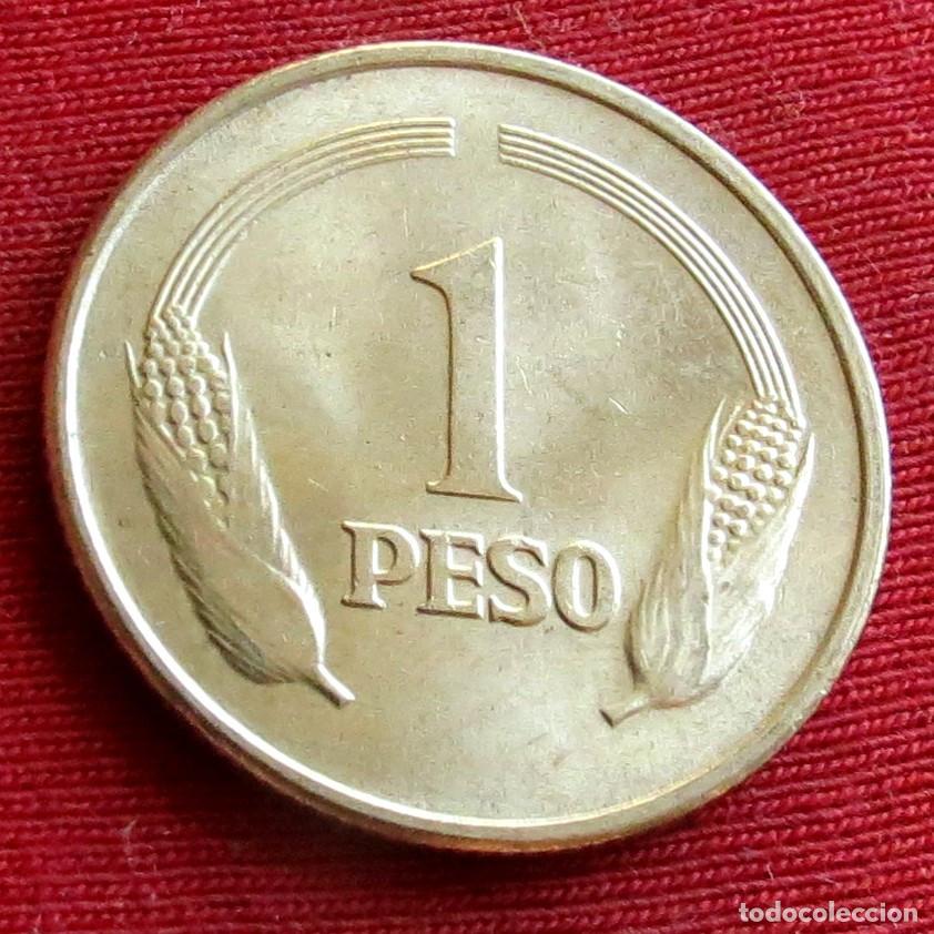 Monedas antiguas de Am&eacute;rica: Colombia 1 peso 1979
