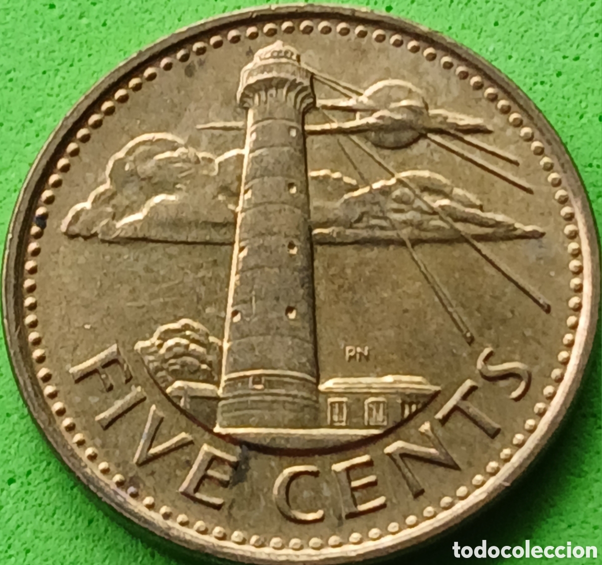 Monedas antiguas de Am&eacute;rica: Barbados 5 cents 2012 km#11a