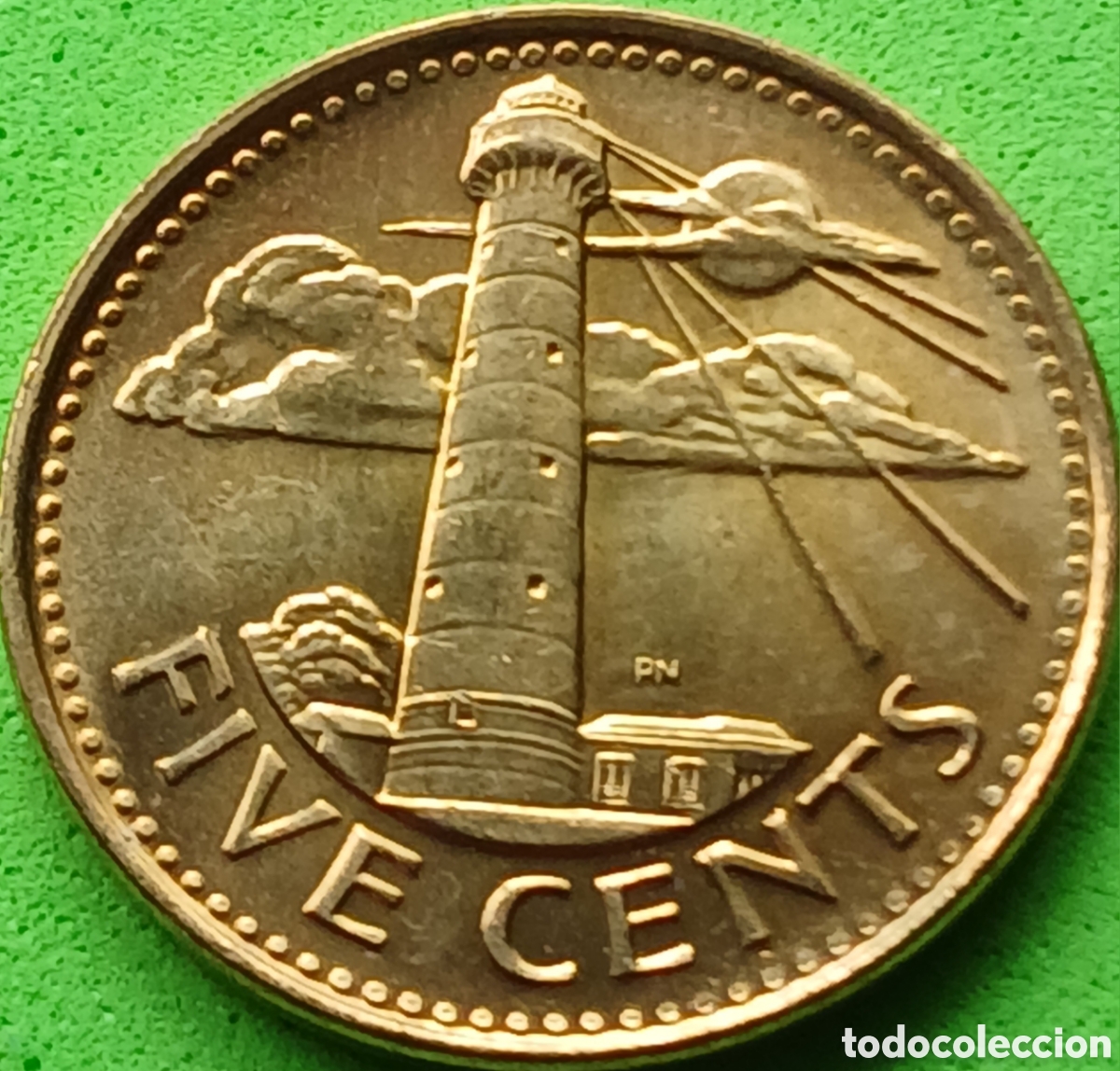 Monedas antiguas de Am&eacute;rica: Barbados 5 cents 2017 km#11a