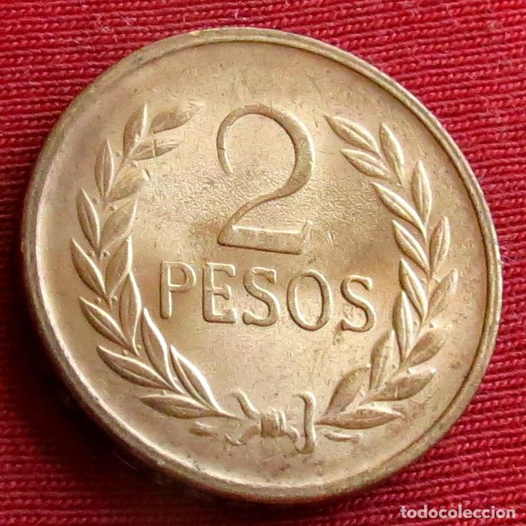 Monedas antiguas de Am&eacute;rica: Colombia 2 pesos 1977