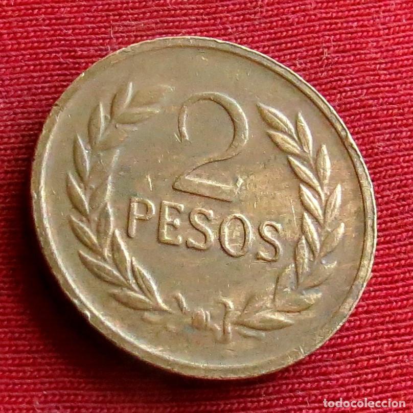Monedas antiguas de Am&eacute;rica: Colombia 2 pesos 1979
