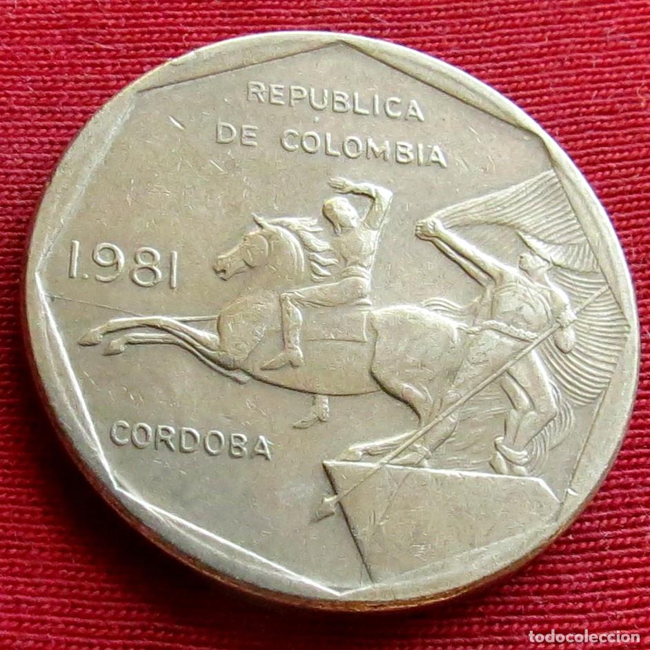 Monedas antiguas de Am&eacute;rica: Colombia 10 pesos 1981