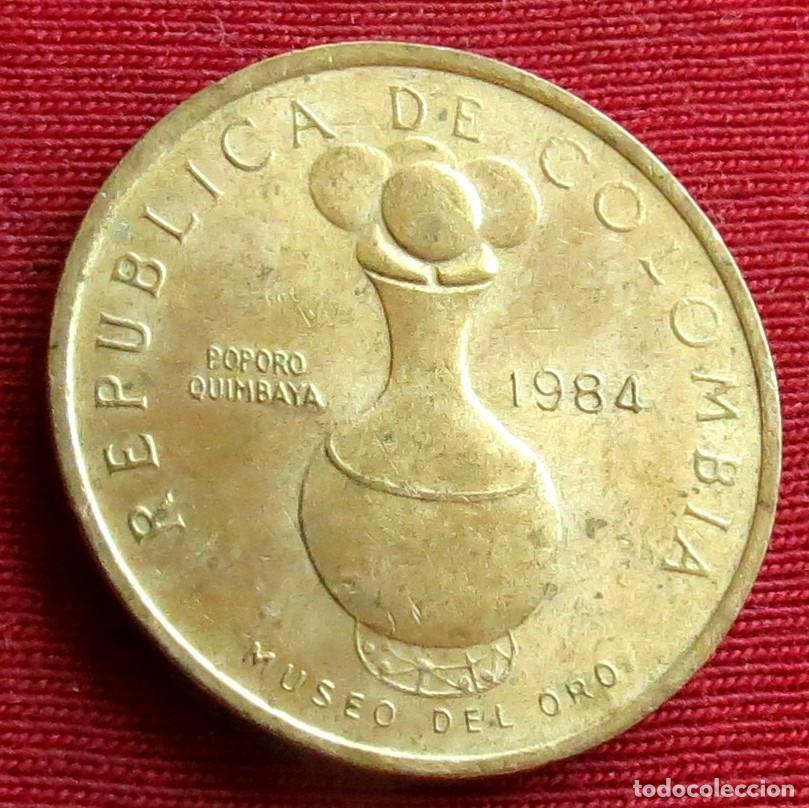 Monedas antiguas de Am&eacute;rica: Colombia 20 pesos 1984
