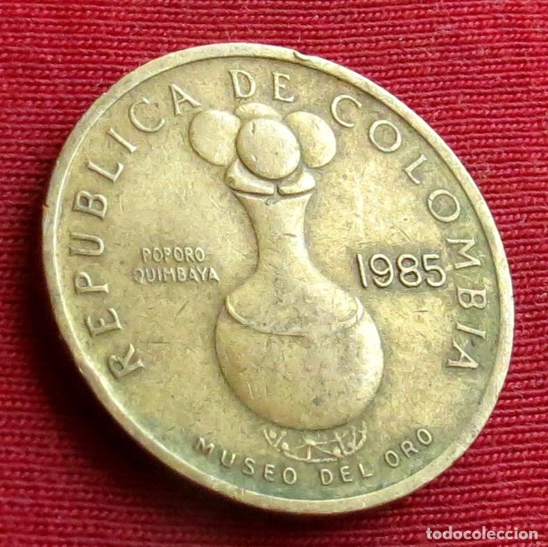 Monedas antiguas de Am&eacute;rica: Colombia 20 pesos 1985