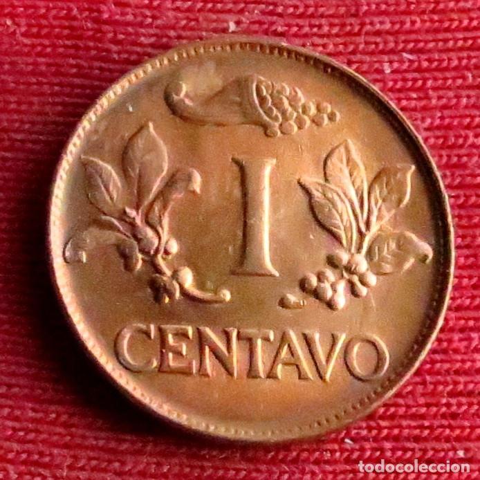 Monedas antiguas de Am&eacute;rica: Colombia 1 centavo 1967