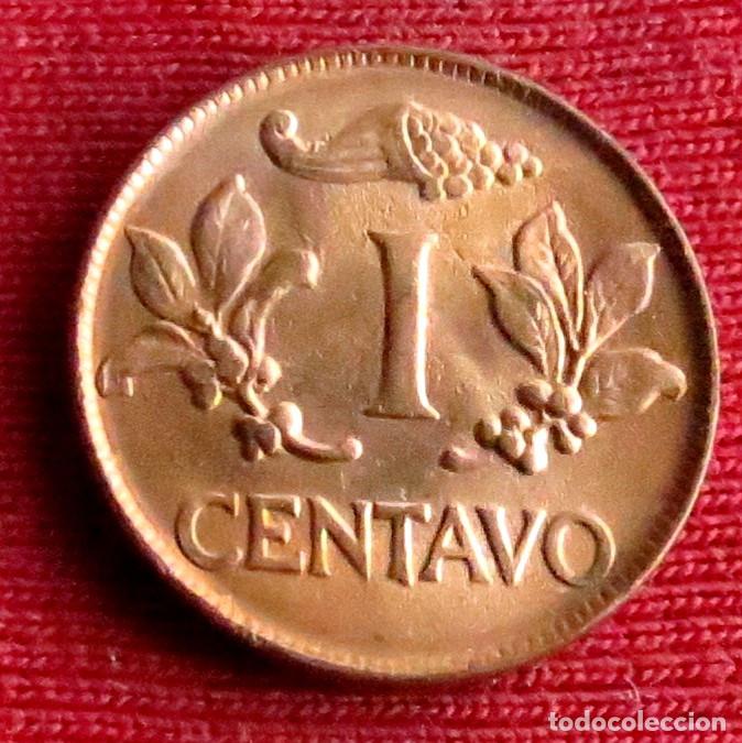 Monedas antiguas de Am&eacute;rica: Colombia 1 centavo 1969