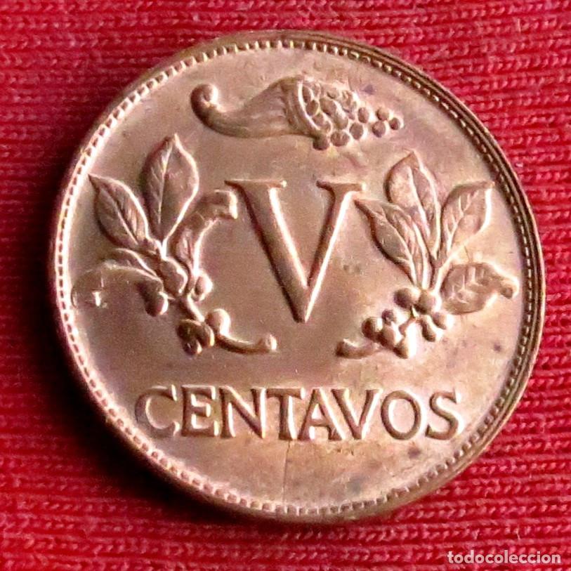 Monedas antiguas de Am&eacute;rica: Colombia 5 centavos 1970