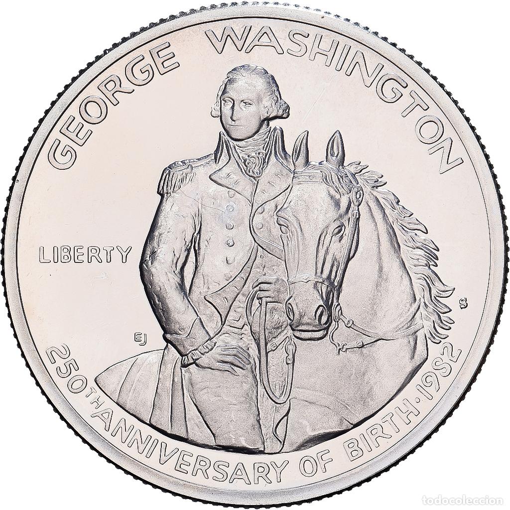 Monedas antiguas de Am&eacute;rica: [#1167663] Estados Unidos, Half Dollar, 1982, U.S. Mint, Prueba, Plata, SC, KM:208