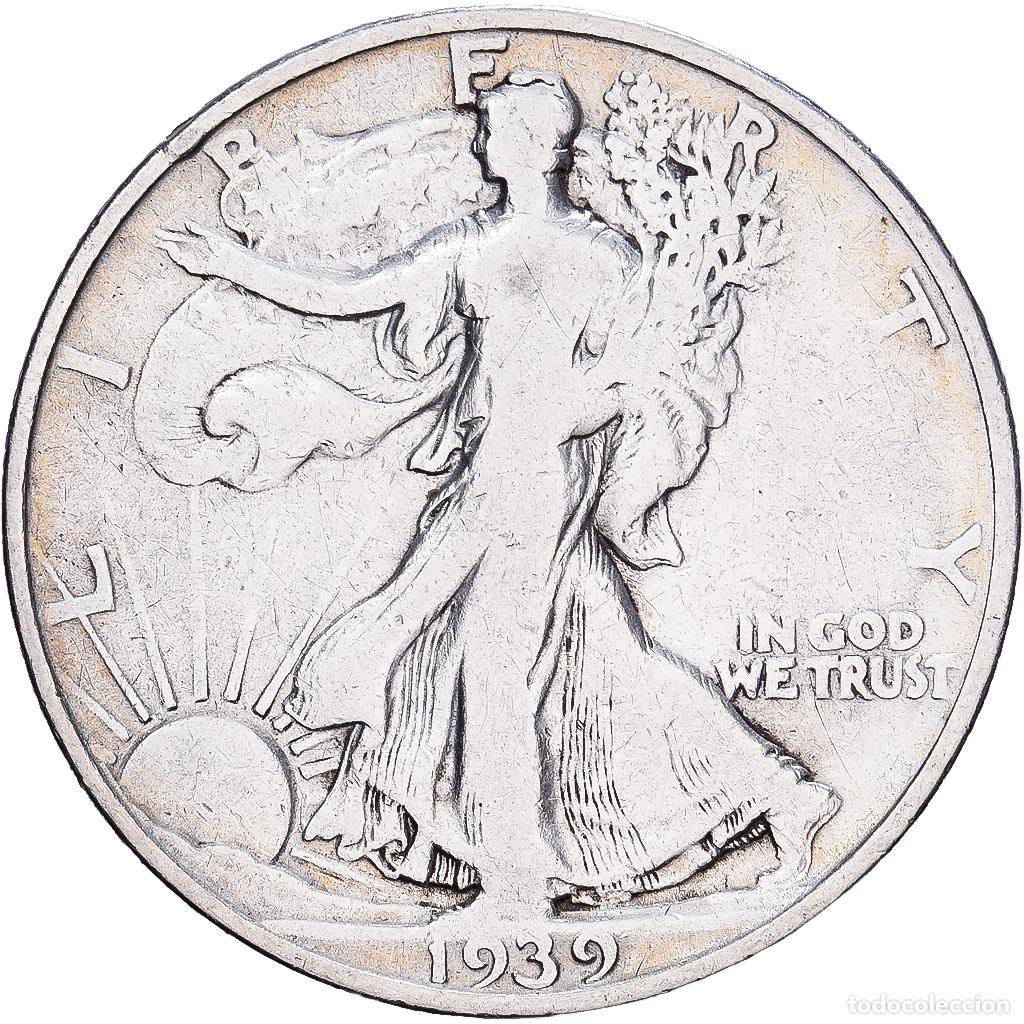 Monedas antiguas de Am&eacute;rica: [#1167678] Estados Unidos, Half Dollar, Walking Liberty Half Dollar, 1939, San Francisco