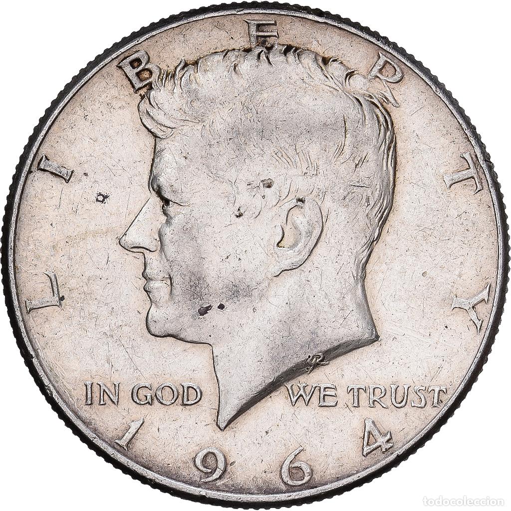 Old Coins of America: [#1167681] Estados Unidos, Half Dollar, Kennedy, 1964, Philadelphia, Plata, MBC
