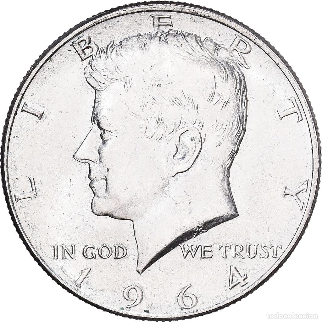 Old Coins of America: [#1167684] Estados Unidos, Half Dollar, Kennedy, 1964, Philadelphia, Plata, EBC