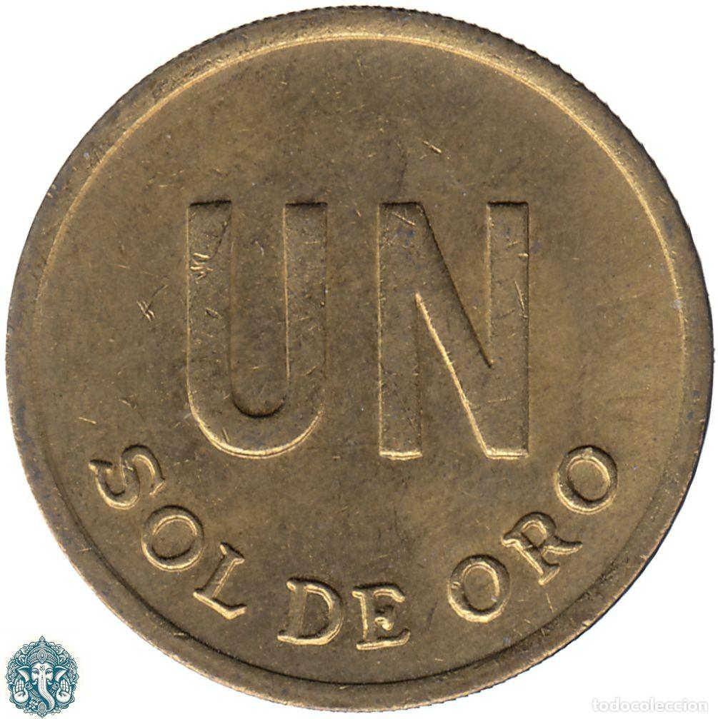 Monedas antiguas de Am&eacute;rica: PER&Uacute; 1 Sol 1976 KM#266.1