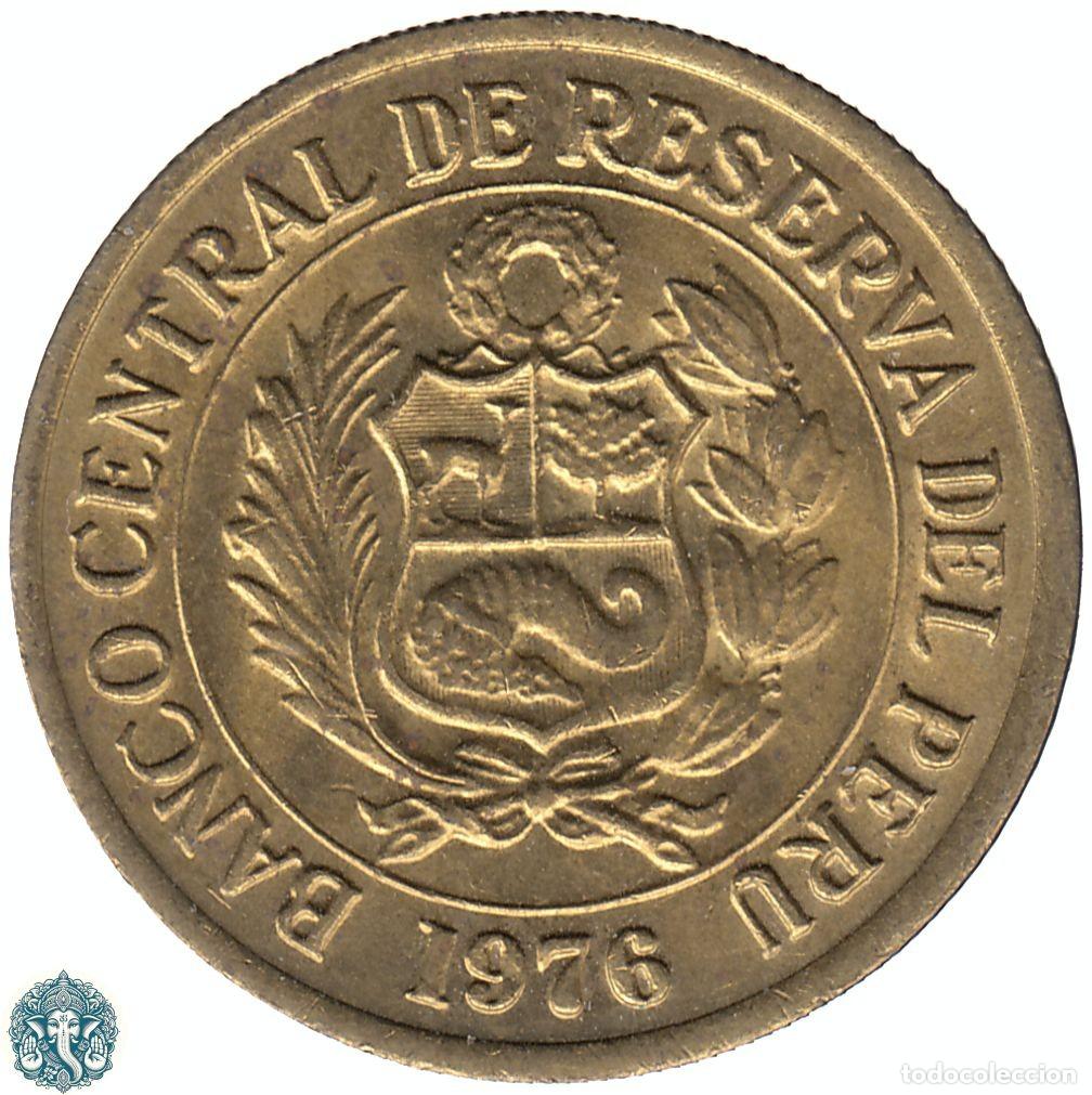 Monedas antiguas de Am&eacute;rica: PER&Uacute; 1 Sol 1976 KM#266.1 - Foto 2