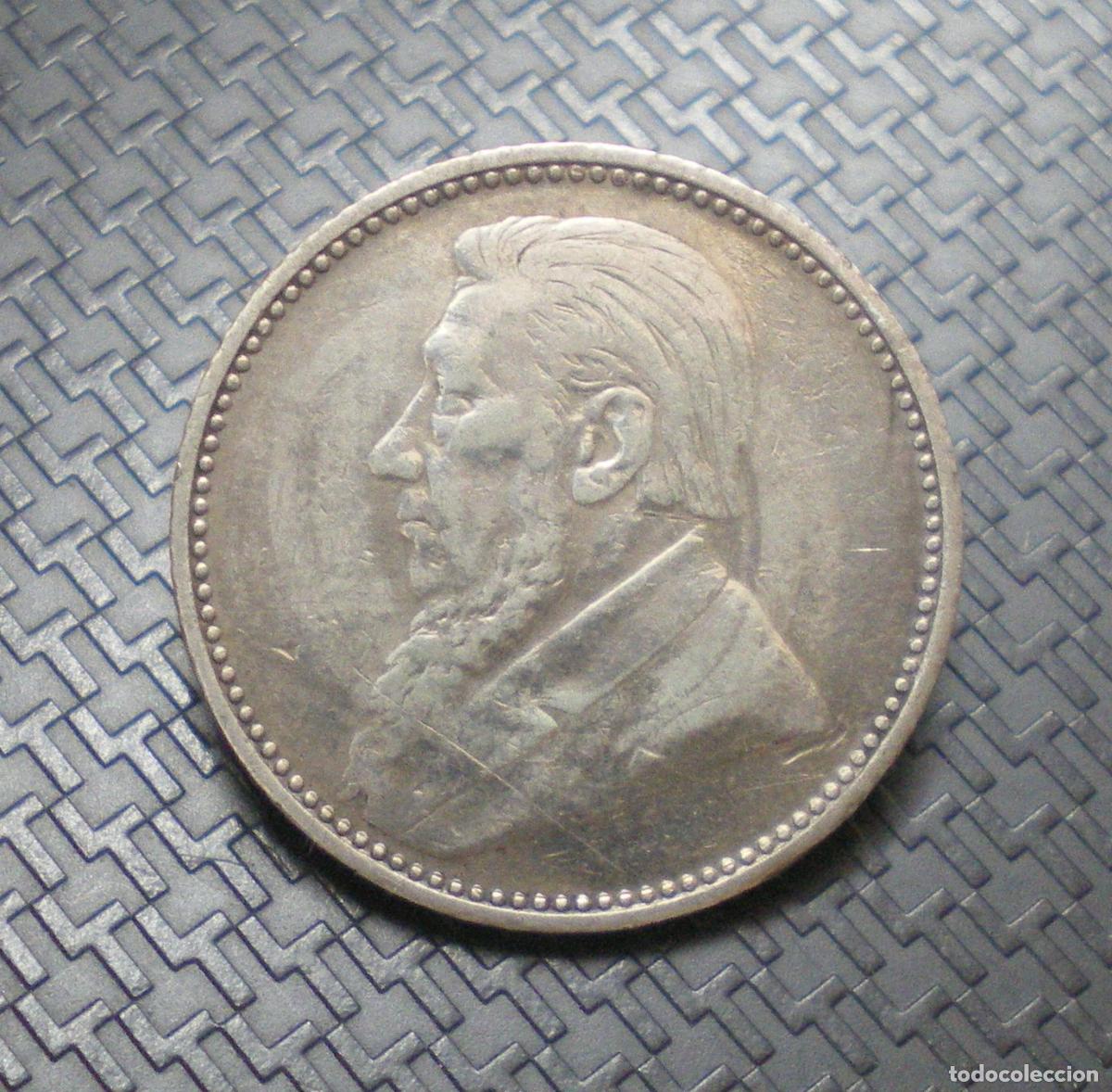Monedas antiguas de Am&eacute;rica: SUDAFRICA - 6 PENIQUES de PLATA 1897