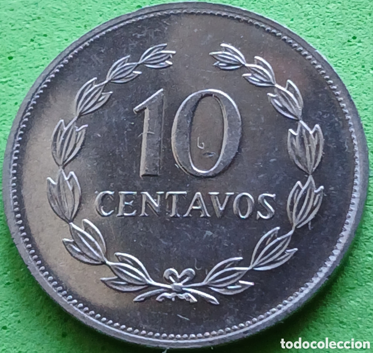 Monedas antiguas de Am&eacute;rica: El Salvador 10 centavos 1987 km#155