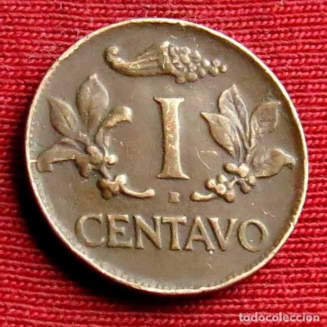 Monnaies anciennes d'Am&eacute;rique: Colombia 1 centavo 1949
