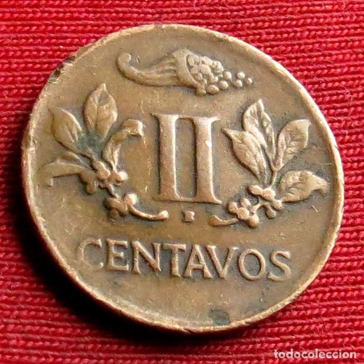 Monnaies anciennes d'Am&eacute;rique: Colombia 2 centavos 1948