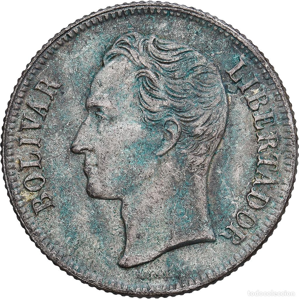 Monedas antiguas de Am&eacute;rica: [#1167806] Venezuela, Bolivar, 1954, Philadelphia, Plata, BC+, KM:37