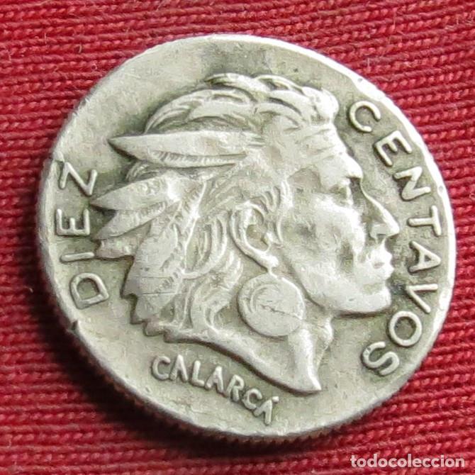 Monedas antiguas de Am&eacute;rica: Colombia 10 centavos 1953