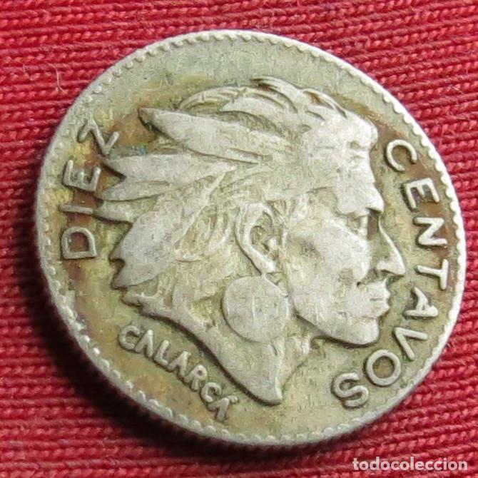 Monedas antiguas de Am&eacute;rica: Colombia 10 centavos 1952