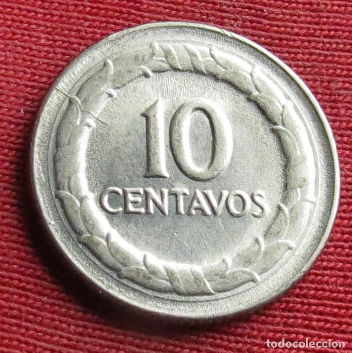 Monedas antiguas de Am&eacute;rica: Colombia 10 centavos 1968