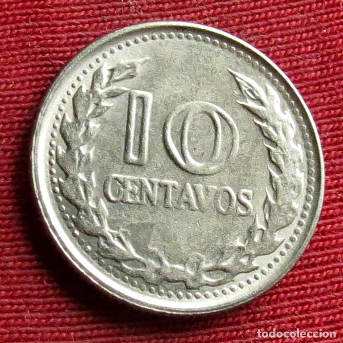 Monedas antiguas de Am&eacute;rica: Colombia 10 centavos 1971