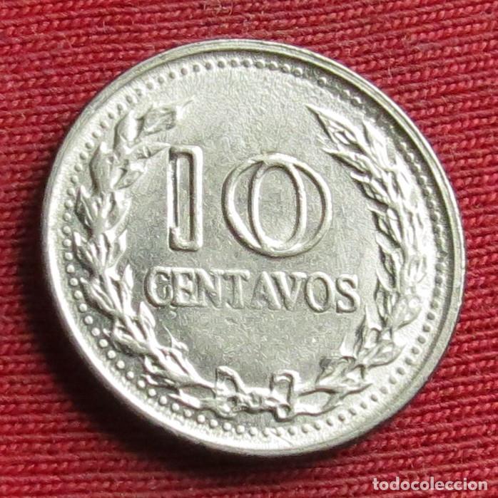 Monedas antiguas de Am&eacute;rica: Colombia 10 centavos 1972