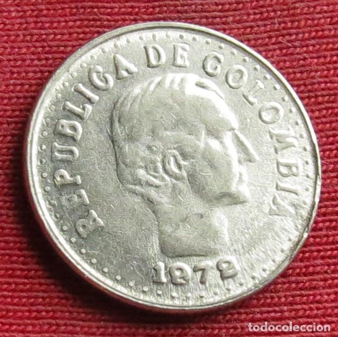 Monedas antiguas de Am&eacute;rica: Colombia 10 centavos 1972 - Foto 2
