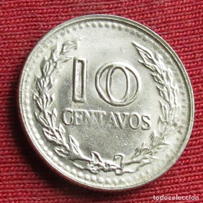 Monedas antiguas de Am&eacute;rica: Colombia 10 centavos 1975