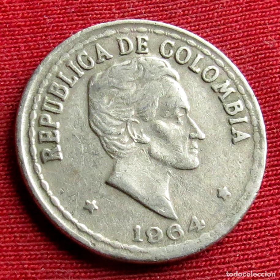 Monedas antiguas de Am&eacute;rica: Colombia 20 centavos 1964