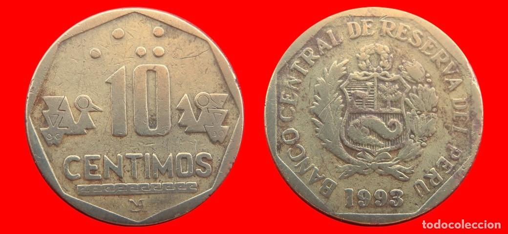 Monedas antiguas de Am&eacute;rica: 10 CENTIMOS 1993 PERU-151137