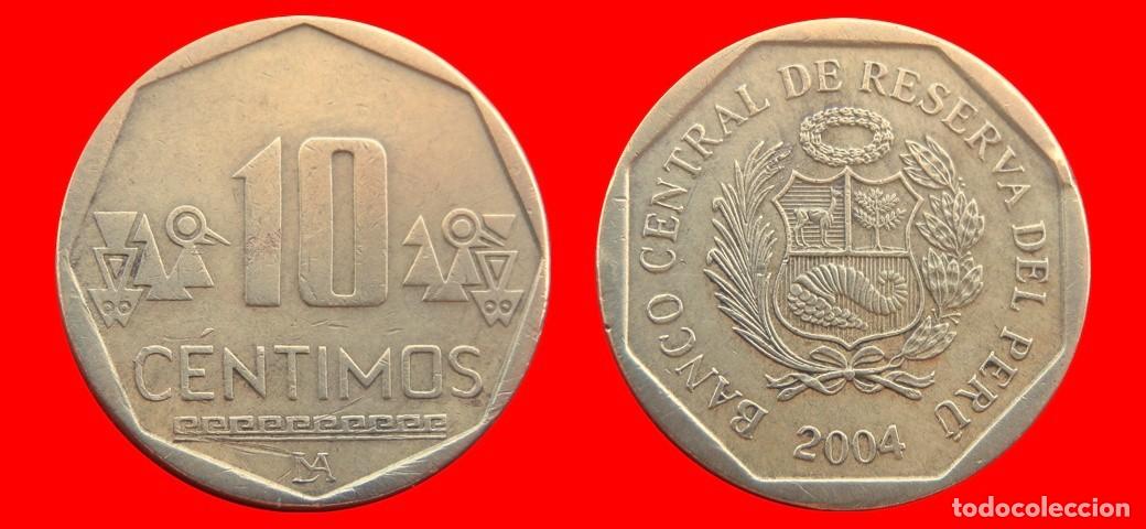Monedas antiguas de Am&eacute;rica: 10 CENTIMOS 2004 PERU-151138