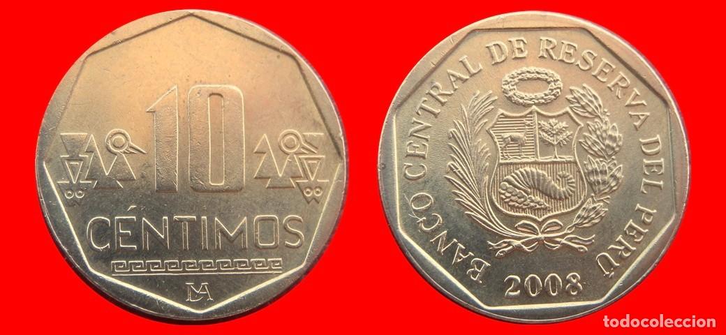 Monedas antiguas de Am&eacute;rica: 10 CENTIMOS 2008 PERU-151139