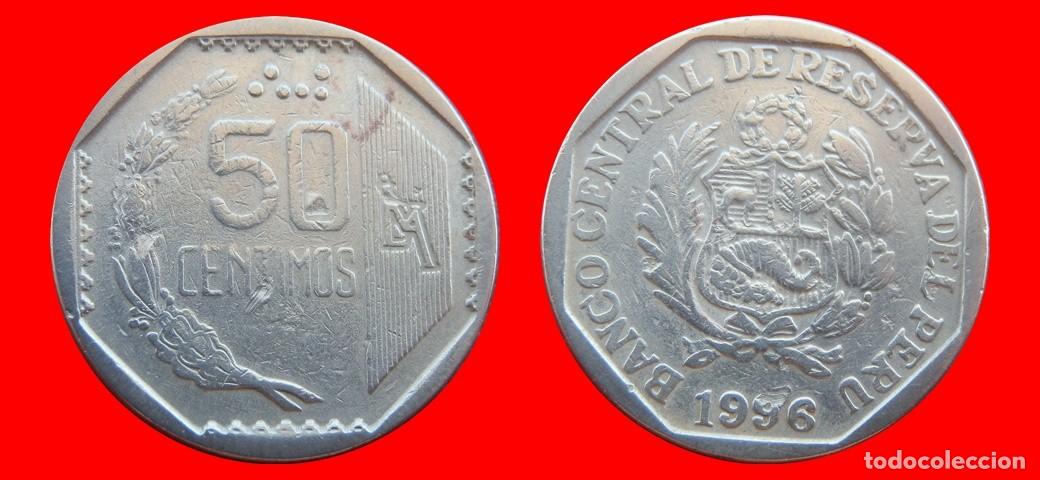 Monedas antiguas de Am&eacute;rica: 50 CENTIMOS 1996 PERU-151144