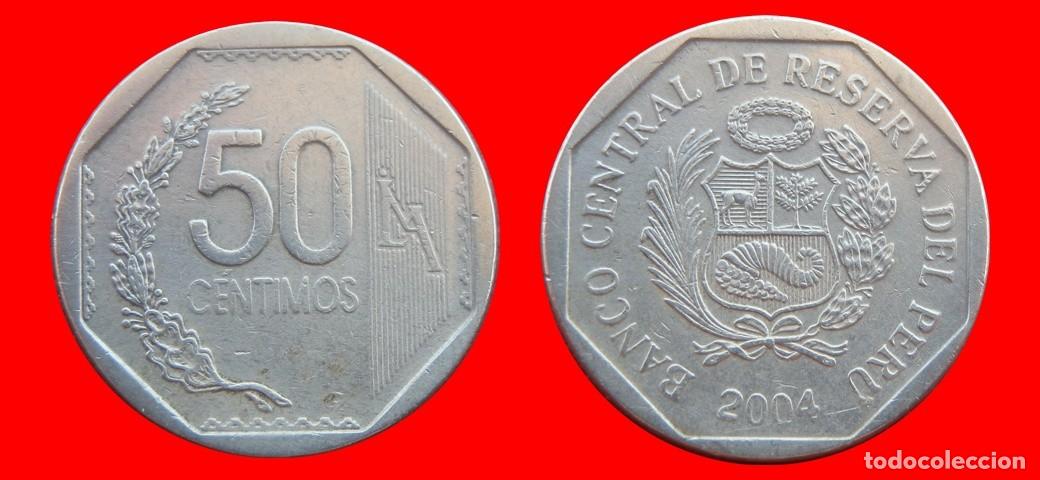 Monedas antiguas de Am&eacute;rica: 50 CENTIMOS 2004 PERU-151145