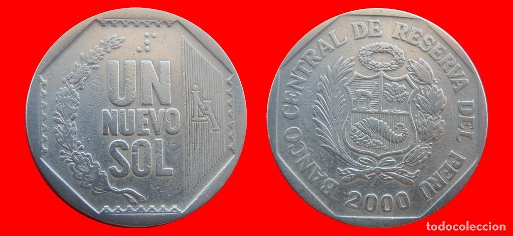 Monedas antiguas de Am&eacute;rica: 1 NUEVO SOL 2000 PERU-151150