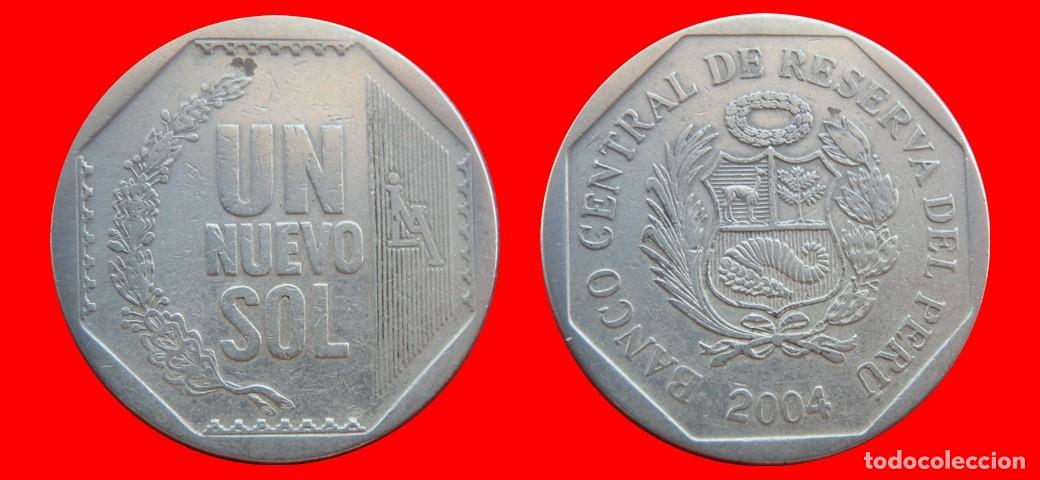 Monedas antiguas de Am&eacute;rica: 1 NUEVO SOL 2004 PERU-151151