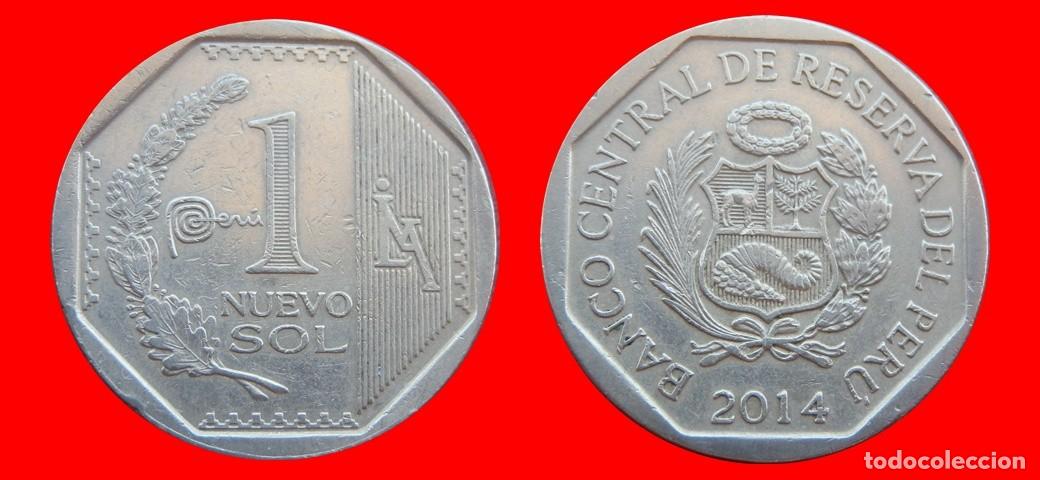 Monedas antiguas de Am&eacute;rica: 1 NUEVO SOL 2014 PERU-151156