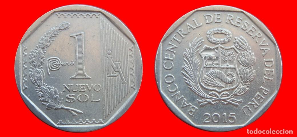 Monedas antiguas de Am&eacute;rica: 1 NUEVO SOL 2015 PERU-151157